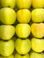 Bunch of green apples in supermarket - PhotoDune Item for Sale
