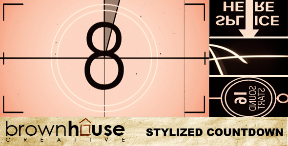 Stylized Countdown
