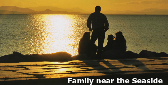 Family near the Seaside alt