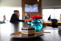 Piece of cake on a bar table  - PhotoDune Item for Sale