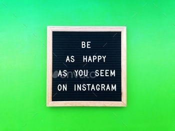 . Using social media. Happy. Happiness. Quote. Quotes. Message board.