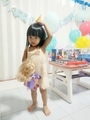 girl, portrait of child, cartoon, light, cute, birthday party - PhotoDune Item for Sale