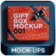 Gift Box Mockup 001 - GraphicRiver Item for Sale