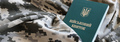 Ukrainian military ID on fabric with texture of pixeled camouflage - PhotoDune Item for Sale