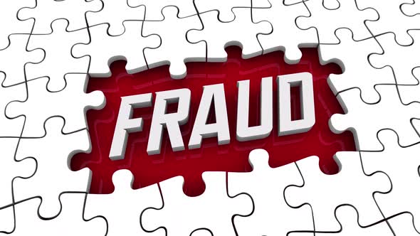 Fraud Puzzle Find Stop Prevent Crime Dishonesty Scam Cons