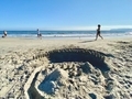 Beautiful day at the beach building sand castles
 - PhotoDune Item for Sale