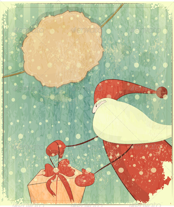Christmas Cards with Santa