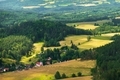 View from mountain to Jetrichovice, Bohemian Switzerland, Czech Republic - PhotoDune Item for Sale