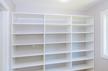 installation of shelves