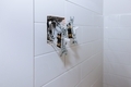 Installation process of electrical switch sockets in the bathroom - PhotoDune Item for Sale