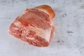 Fine meat pork leg on a butchery in marble board - PhotoDune Item for Sale