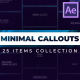 Minimal CallOuts - VideoHive Item for Sale