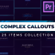 Complex CallOuts | Premiere Pro - VideoHive Item for Sale