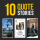 10 Quote Stories | Premiere Pro - VideoHive Item for Sale