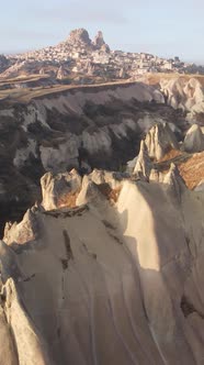 Cappadocia Landscape Aerial View