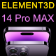 Element3D - iPhone 14 Pro Max - 3DOcean Item for Sale