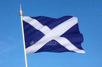 rew’s Cross or the Saltire, is the national flag of Scotland.