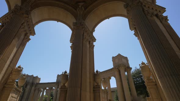 Arcades of the Palace of Fine Arts