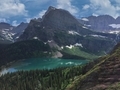 Grinnell Lake located in the state of Montana.  - PhotoDune Item for Sale