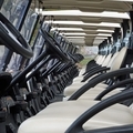 Golf carts in a line - PhotoDune Item for Sale