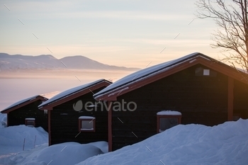 e, cold, nature, white, blue, clouds, mountains, cloud, outdoor, alps, snowy, sun, beautiful, frost, icicles, sunrise, glare, sweden, timber, hut, home, house, cottage, barn, building, rural, farm, old, tree, cabin, wood, red, wooden, architecture, roof, structure, sunset, background, view, natural, sunlight, light, morning, mountains, glare, sweden, ski, resort