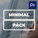 Minimal Titles \ Premiere Pro - VideoHive Item for Sale
