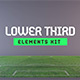 Lower third Elements Kit After Effects | MOGRT For Premiere Pro - VideoHive Item for Sale