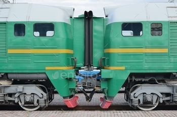 rridor in the role of a portal between the two sides of the cabin of a Russian electric train