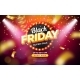 Black Friday Sale Illustration with Glowing Light - GraphicRiver Item for Sale