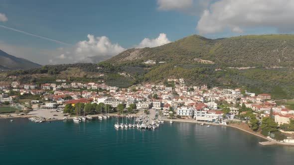 View of town Epidaurus