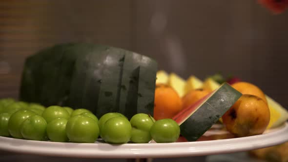 Choosing Fruit from the Buffet 4K