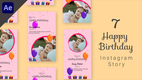 7 Birthday Story Pack