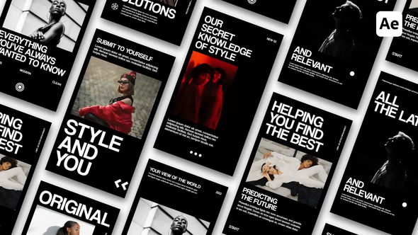 Stylish Stories For After Effects alt