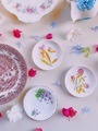 Vintage floral plates - PhotoDune Item for Sale