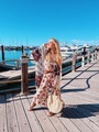 Beautiful young traveler girl wearing boho outfit exploring Australia  - PhotoDune Item for Sale