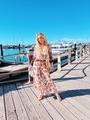 Beautiful young traveler girl wearing boho outfit exploring Australia  - PhotoDune Item for Sale