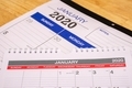 January 2020 calendar, planning, events - PhotoDune Item for Sale