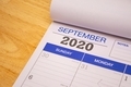 Events and planning, month of September 2020 on calendar  - PhotoDune Item for Sale