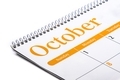 Planning and events, month of October on a calendar  - PhotoDune Item for Sale