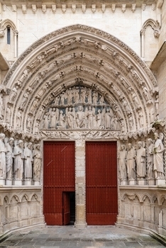uitaines, France, Europe. Architecture and religion concepts