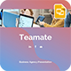 Teamate - Business Agency Company Presentation Google Slides Template - GraphicRiver Item for Sale