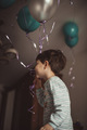 little boy with balloons. birthday - PhotoDune Item for Sale