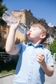little boy drink water - PhotoDune Item for Sale