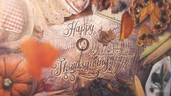 Thanksgiving Day Opener and Greeting Message