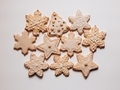 White frosted Christmas cookies on a white background  - PhotoDune Item for Sale