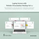 Mackbook with Website Presentation Mockup Set v.1 - GraphicRiver Item for Sale