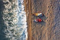 Couple at the beach aerial top view - PhotoDune Item for Sale