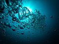 Bubbles in blue water - PhotoDune Item for Sale