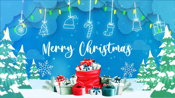 Merry Christmas Intro I Christmas Opener