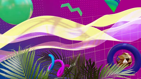 Abstract Glass Geometry Art 01 4K alt